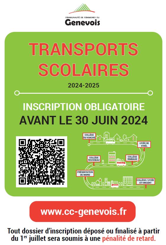 2024 flyer transports scolaires